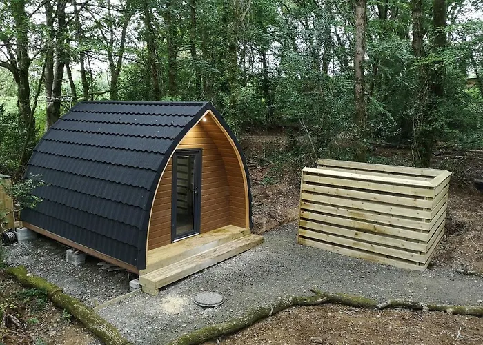 The Pod-Hot Tub-Woodland Lodges-St Clears-Carmarthen