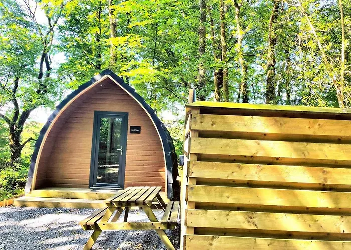 The Pod-Hot Tub-Woodland Lodges-St Clears-Carmarthen